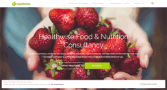 Desktop Screenshot of healthwiseonline.co.uk